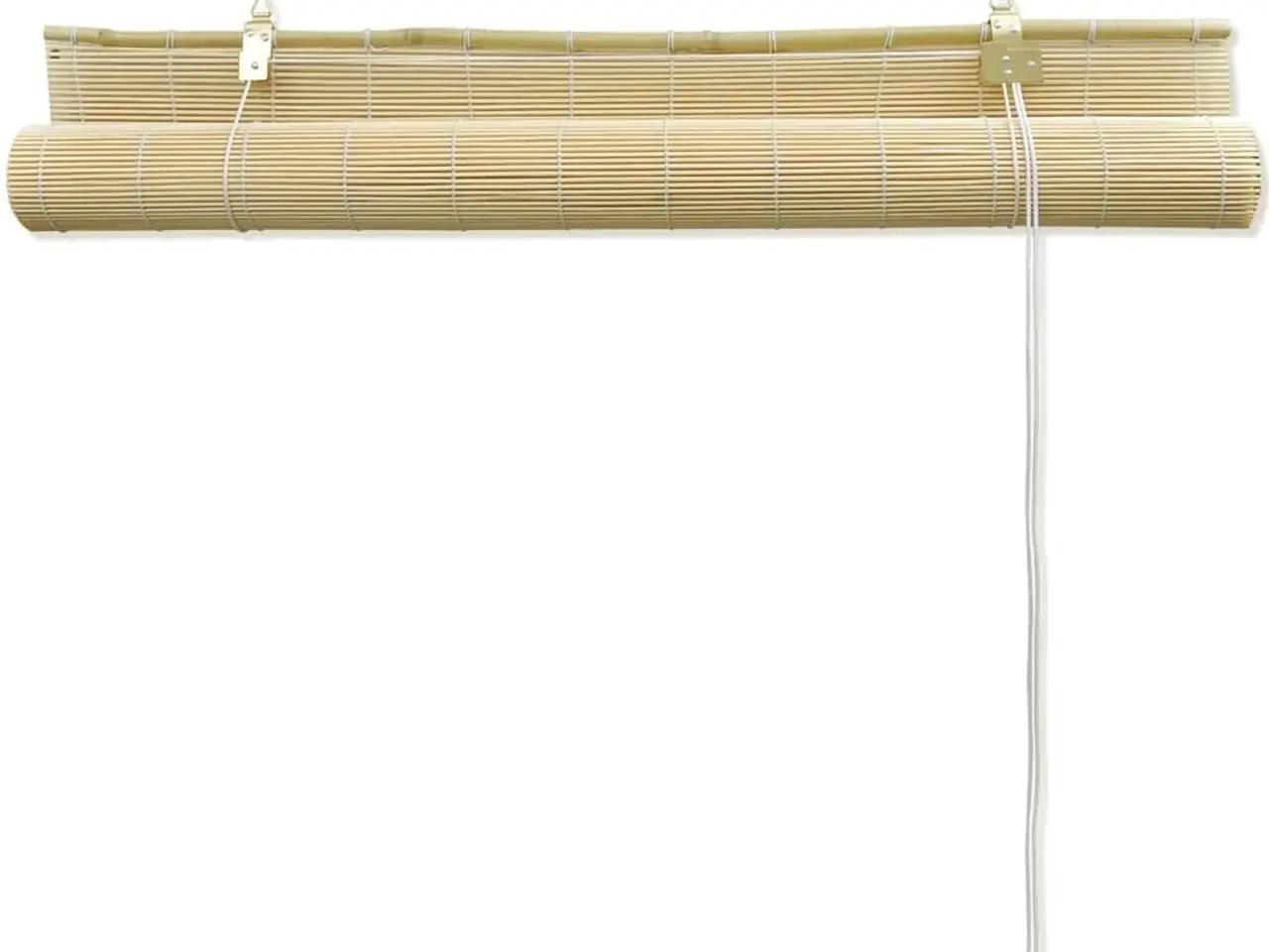 Billede 5 - Rullegardin i bambus 120 x 220 cm - naturlig
