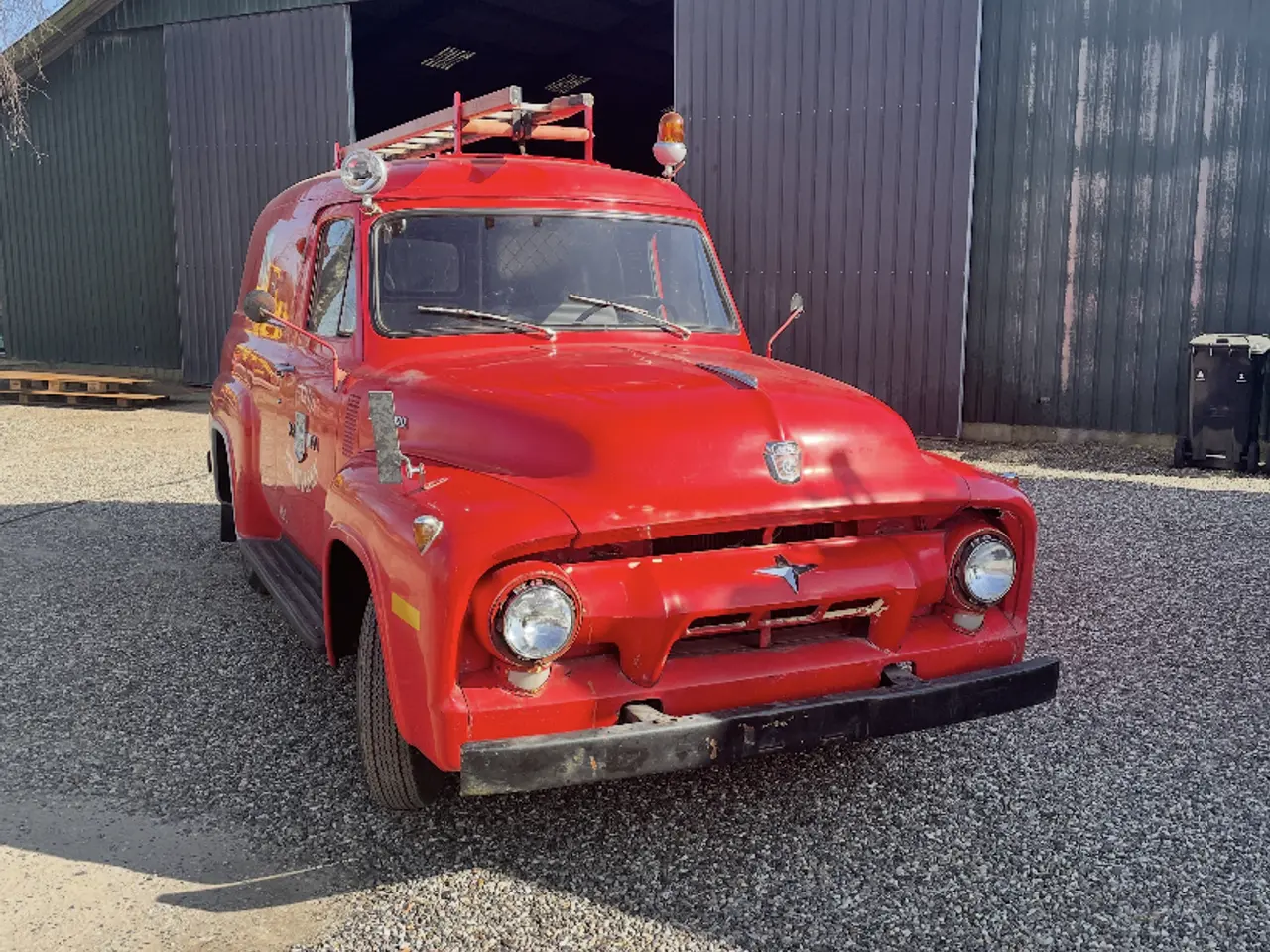 Billede 2 - Ford F-100 penal van (brandbil)