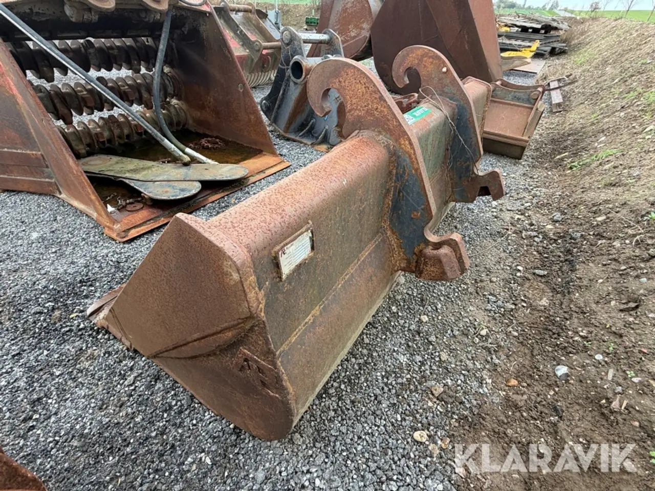 Billede 2 - Planerskovl med CV30 skifte