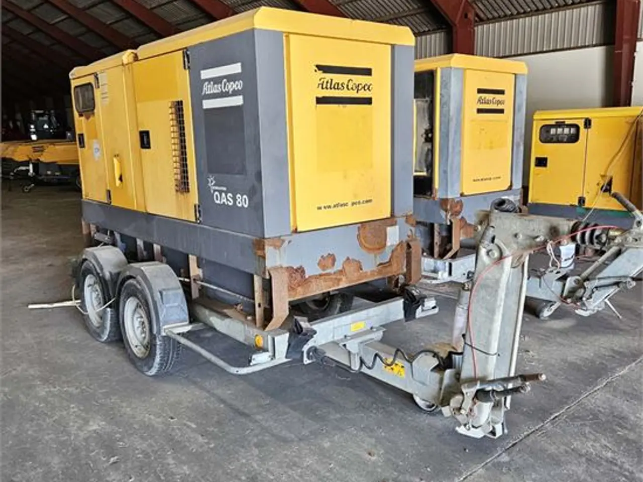 Billede 2 - Atlas Copco QAS 80 - 80 kVA / 64 KW