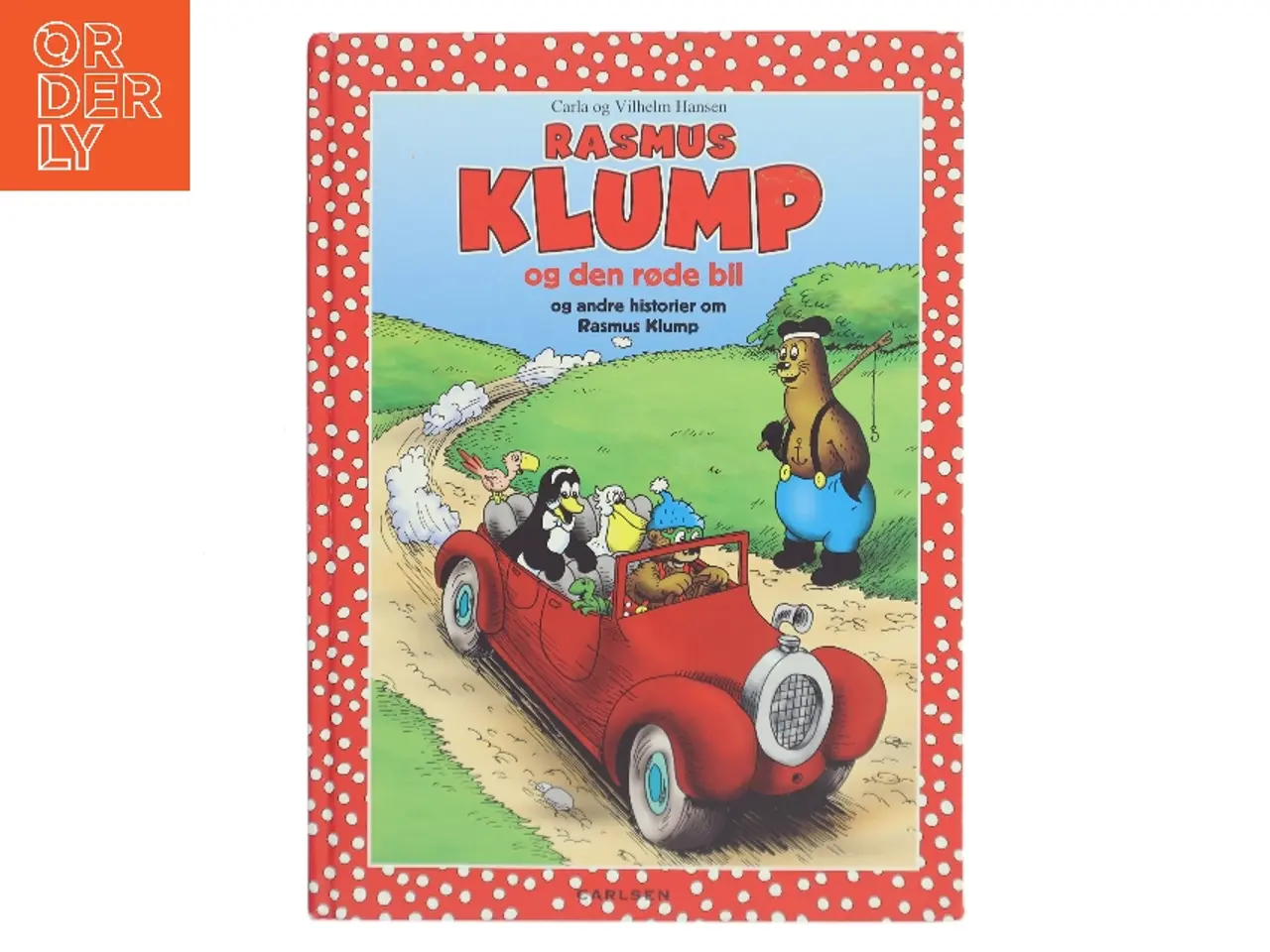 Billede 1 - Rasmus Klump og den røde bil – og andre historier om Rasmus Klump (Bog)