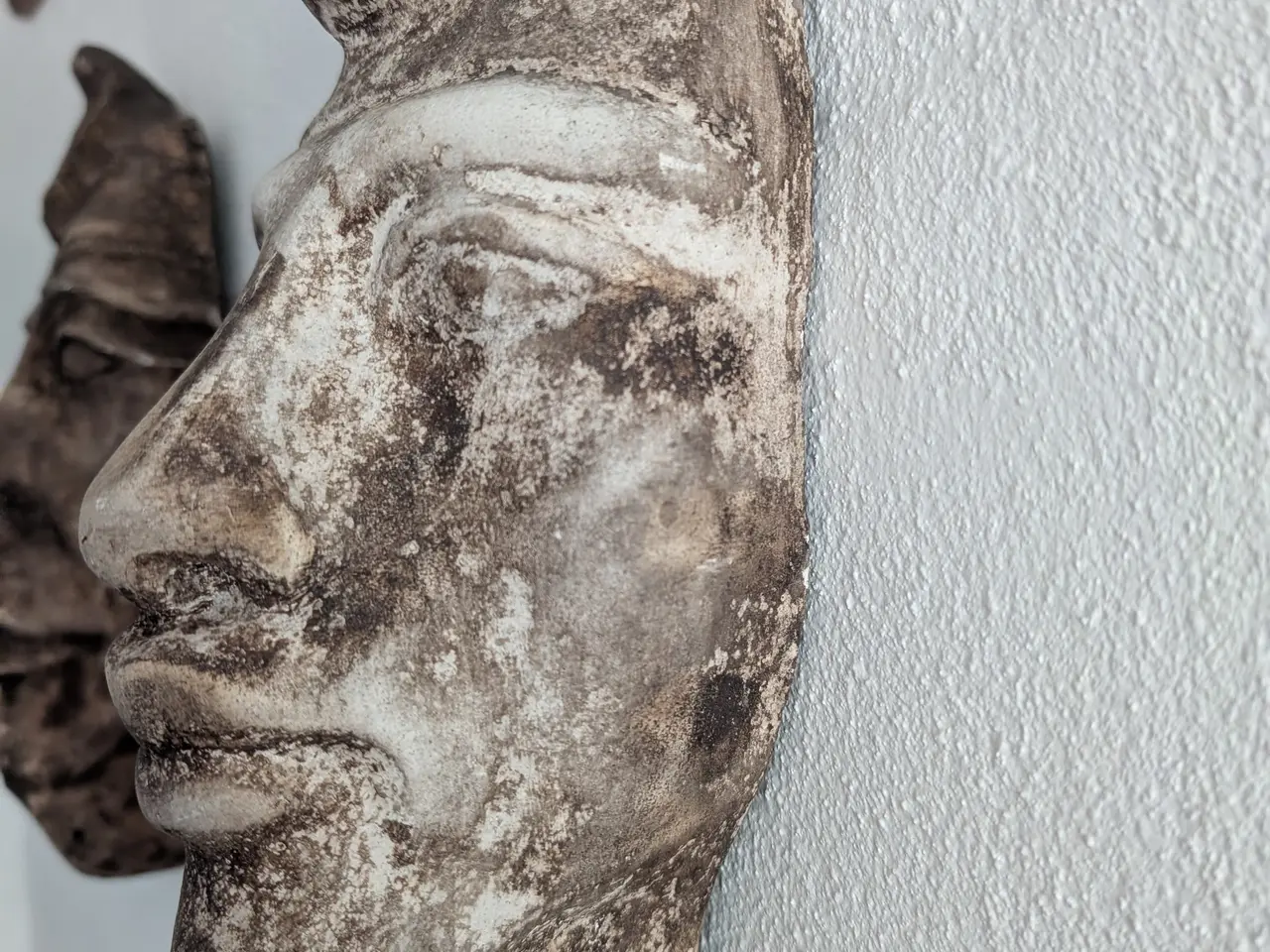 Billede 5 - Egyptiske keramik hoveder 