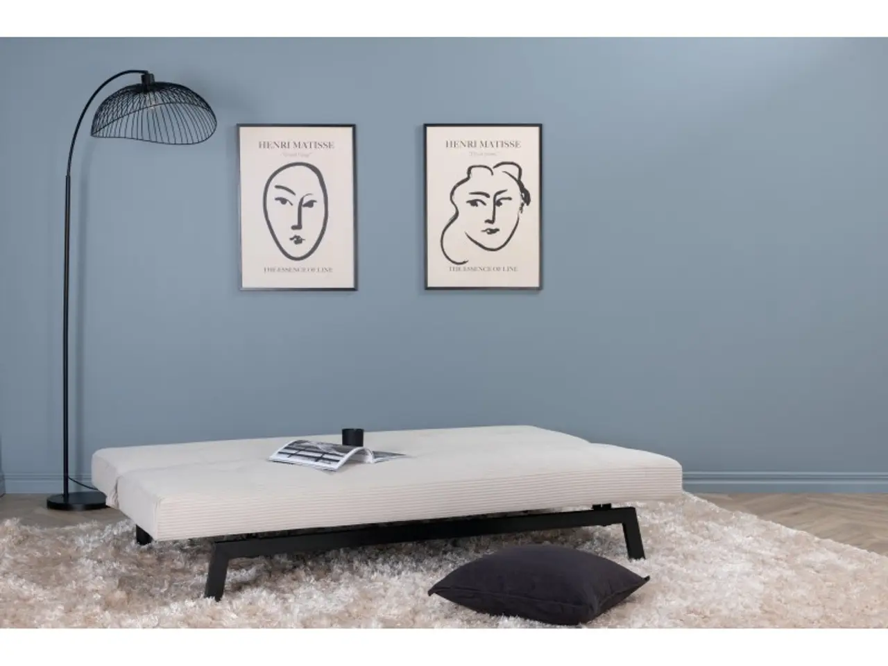 Billede 13 - Bodil Sovesofa - Beige Fløjl