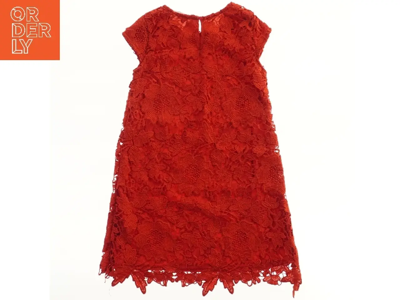 Billede 2 - Rød Blondekjole fra H&M (str. 128)