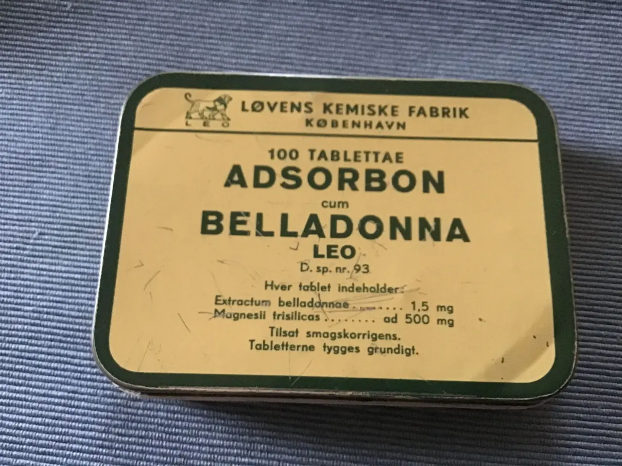 Billede 1 - Blikdåse