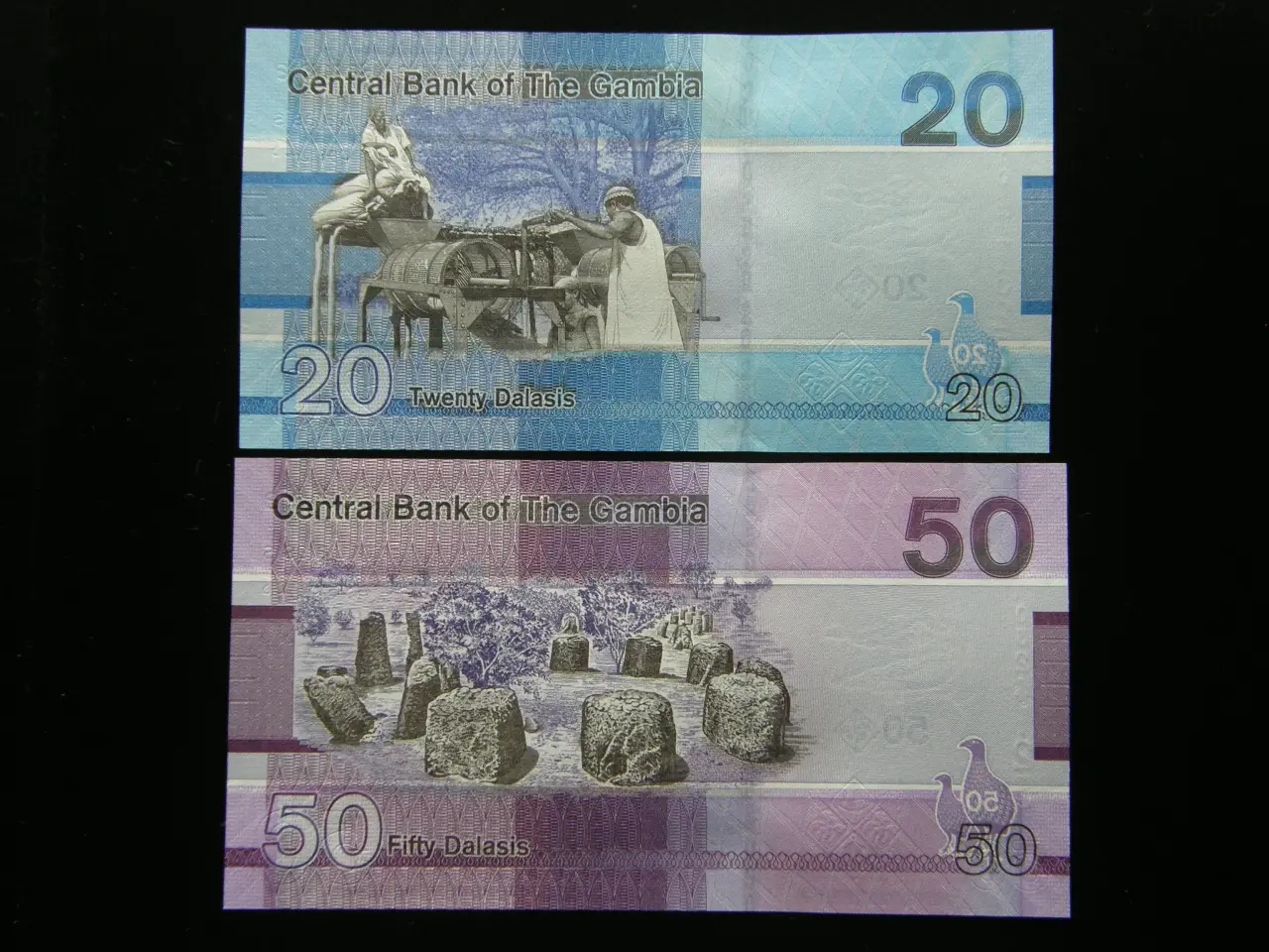 Billede 5 - Gambia   5 Stk.  Unc.