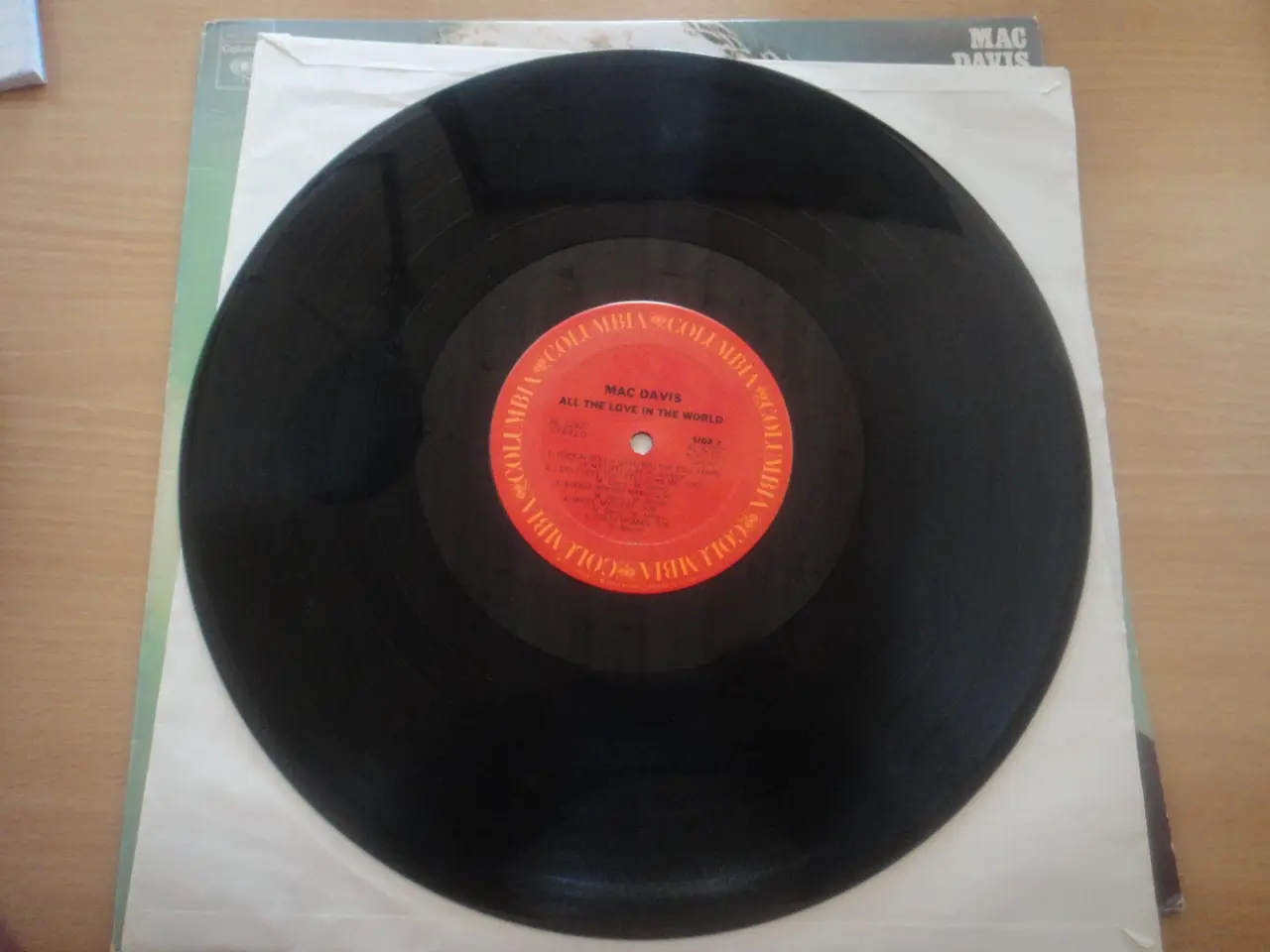 Billede 3 - LP -Mac Davis- All the Love in the World