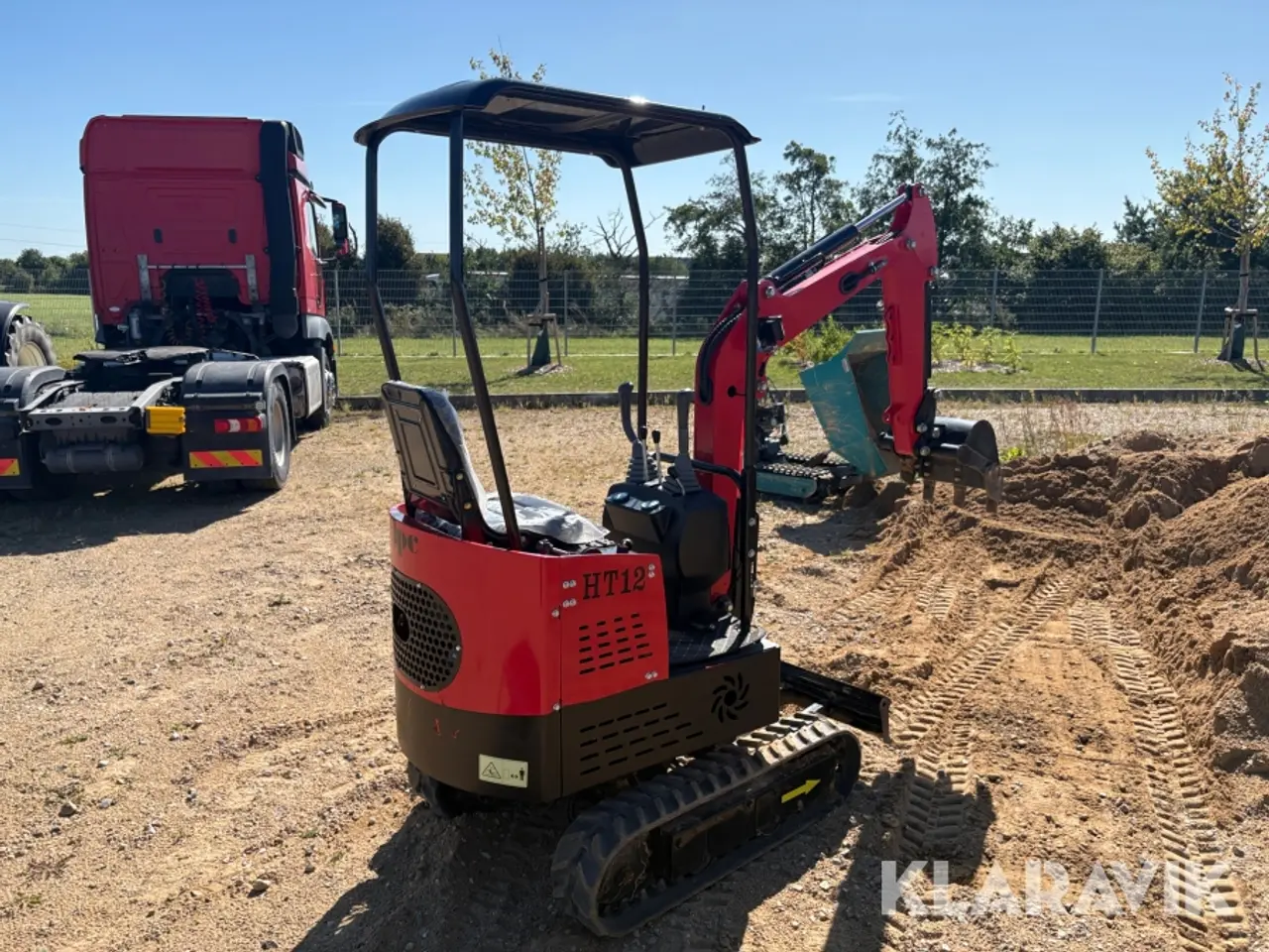 Billede 5 - Minigraver JPC HT12 med skovl