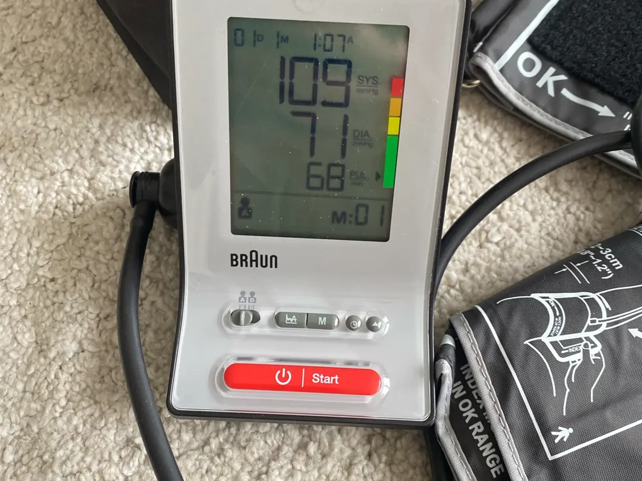 Billede 1 - Braun ExactFit 3 blodtryksmåler (BP6100)