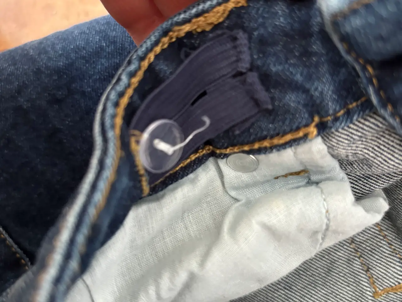 Billede 12 - Mono blå jeans til dreng str 164/ 14  bomuld