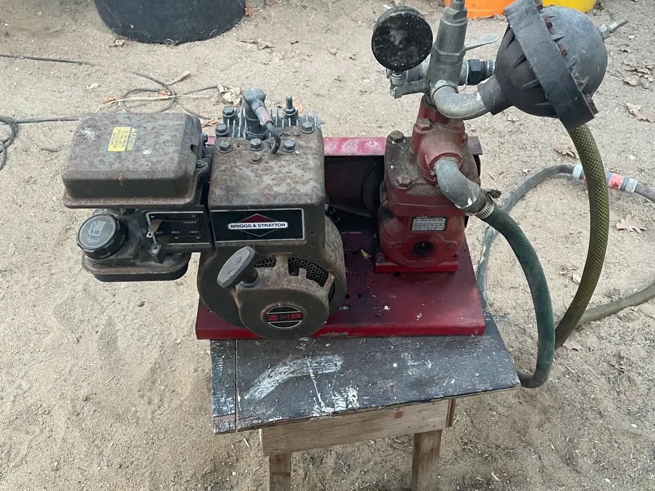Billede 1 - Hardi pumpe med Briggs & Stratton motor