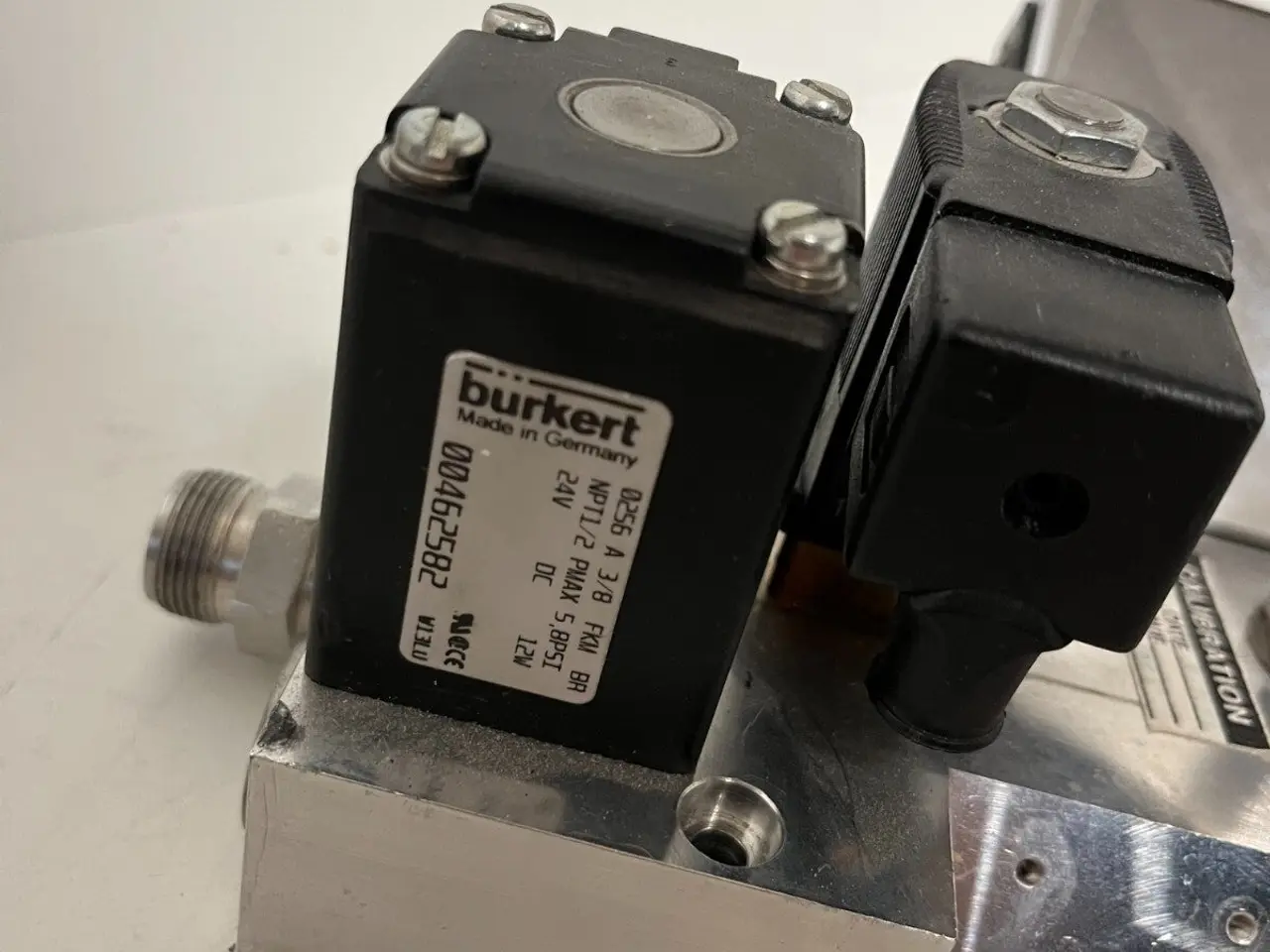 Billede 10 - Bürkert Fuel Inlet Manifold Block 5x Solenoid