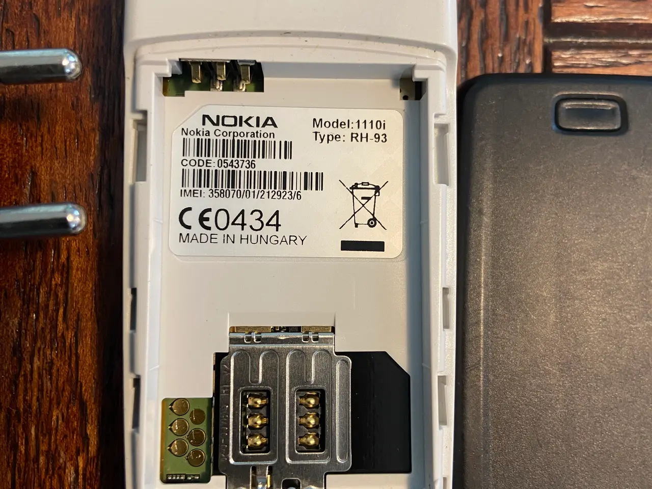 Billede 3 - Nokia 1110i mobiltelefon