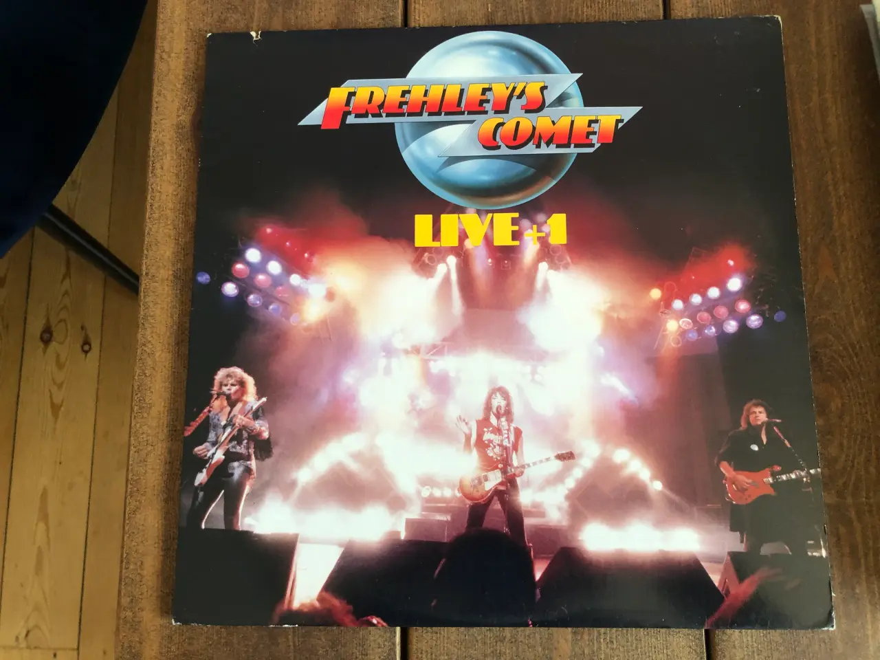 Billede 1 - Ace frehley(Kiss)Comet.live. VG+CoverVG++