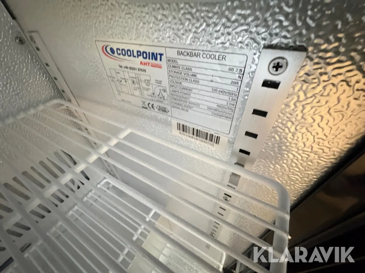 Billede 7 - Displaykøleskab CoolPoint BB 2 S 1 styk