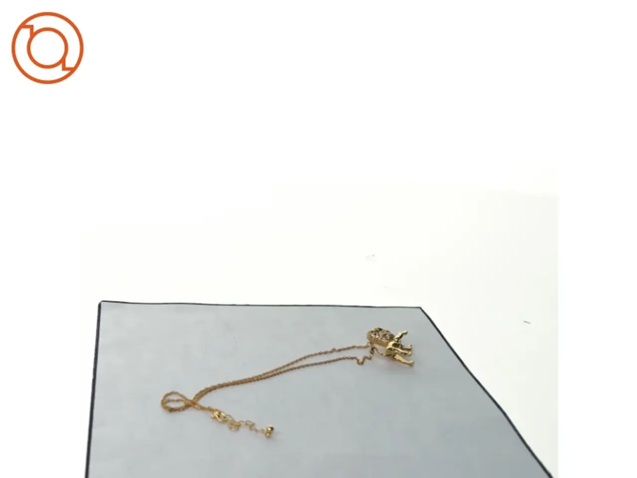 Billede 5 - Halskæde med løvefigur (str. 23 cm)