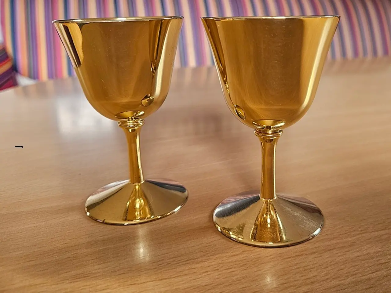 Billede 4 - 2 vintage pokaler / likørglas