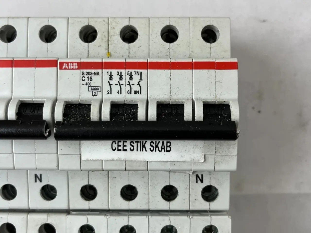 Billede 5 - ABB S203-NA C13 C16 C25 + AEG C25 4-Pole parti