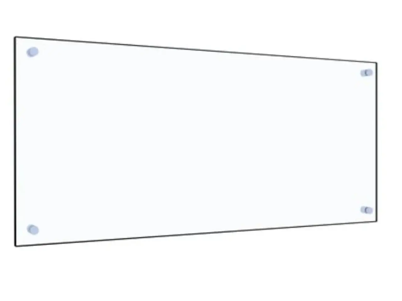 Billede 1 - Stænkplade 90x40