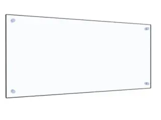 Stænkplade 90x40