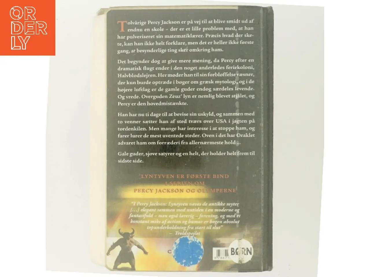 Billede 3 - Percy Jackson – Lyntyven af Rick Riordan (Bog)