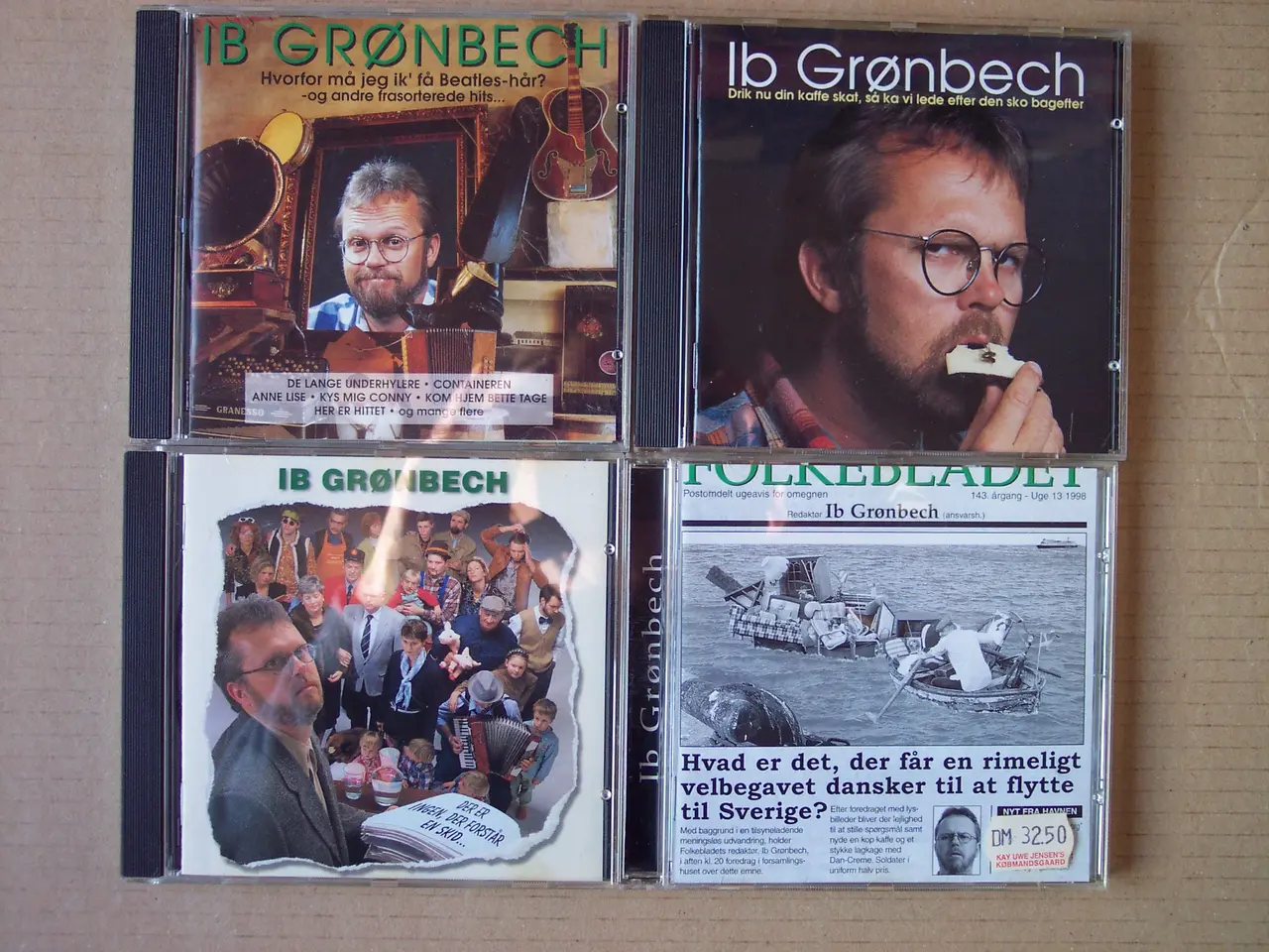 Billede 1 - .IB  GRØNBECH  CDer sælges stykvis