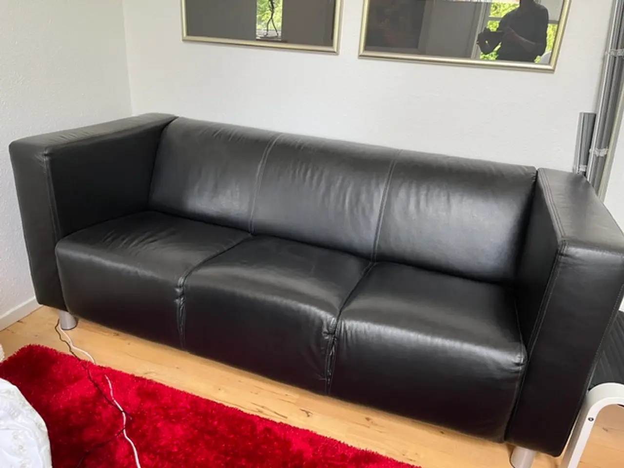 Billede 1 - Flot kvalitetslædersofa fra Ilva