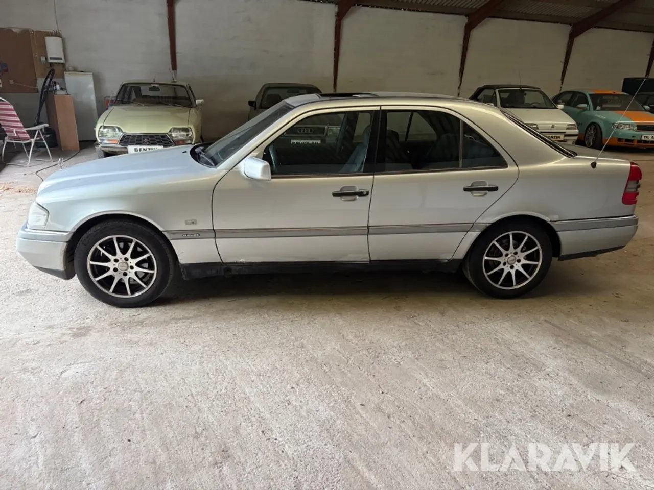 Billede 2 - Veteranbil Mercedes Benz C250D 5 cylinder