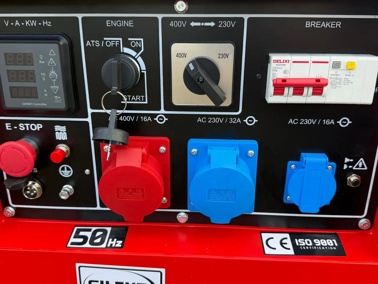 Billede 9 - Bauer GFS-6 Kvalitets Bauer 8KVA generator