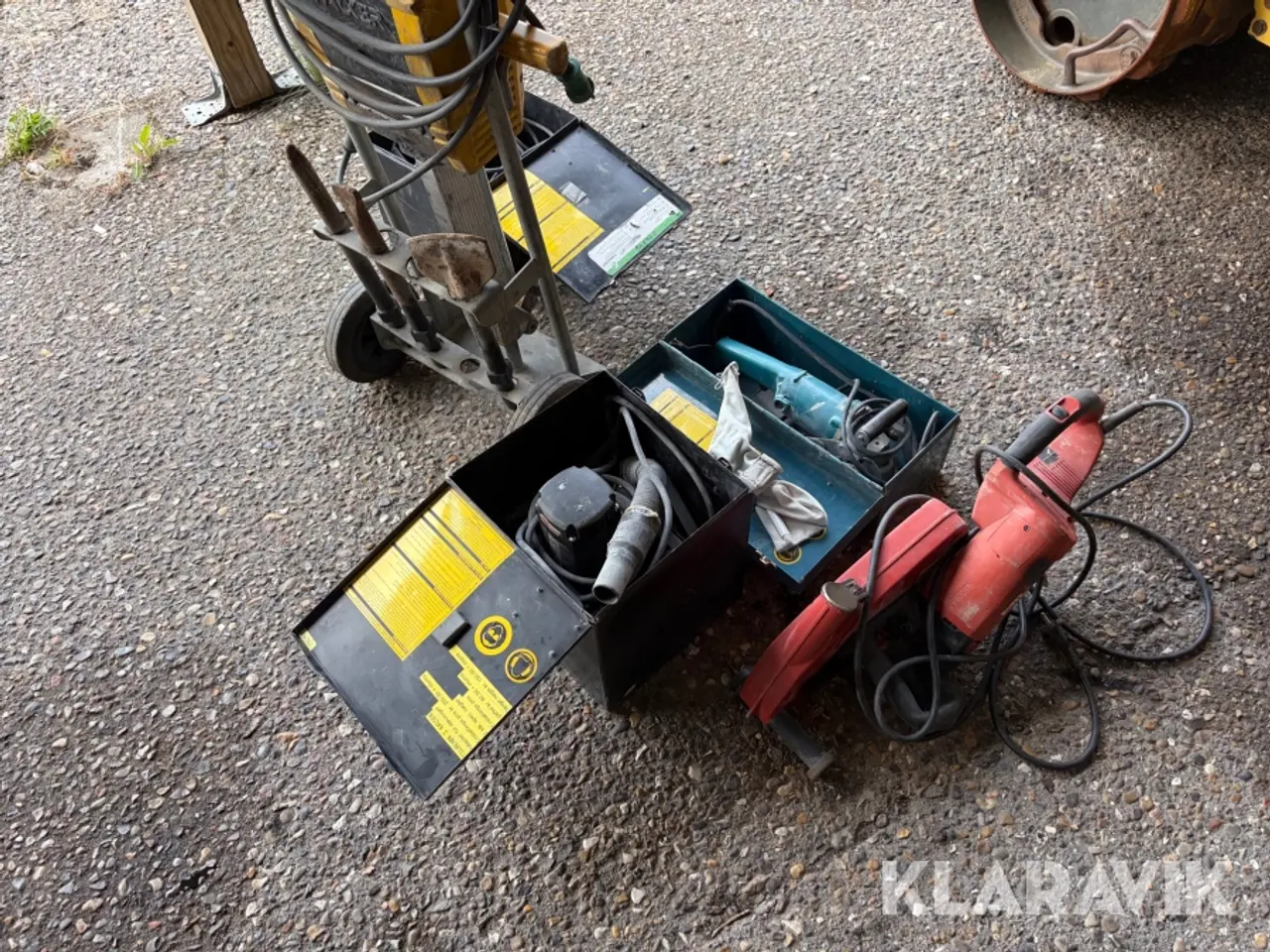 Billede 3 - Lot - diamantslibere, kapsav og brydehammer