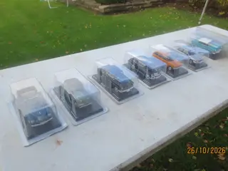 7 stk Nye Modelbiler Opel