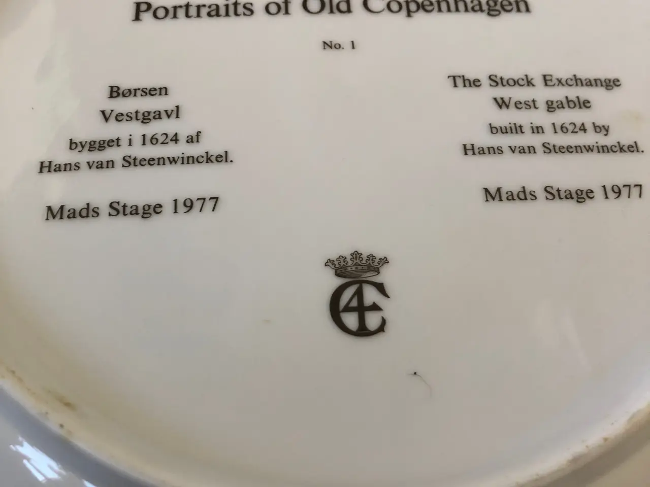 Billede 1 - Mads stage platte Børsen vestgalv