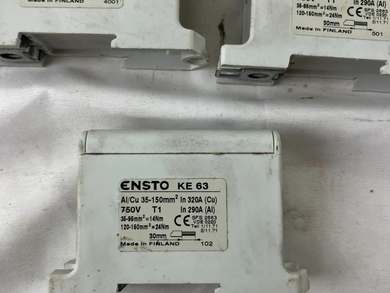 Billede 5 - Ensto KE63 Fuse kontakt Disconnectors 320A 750V of