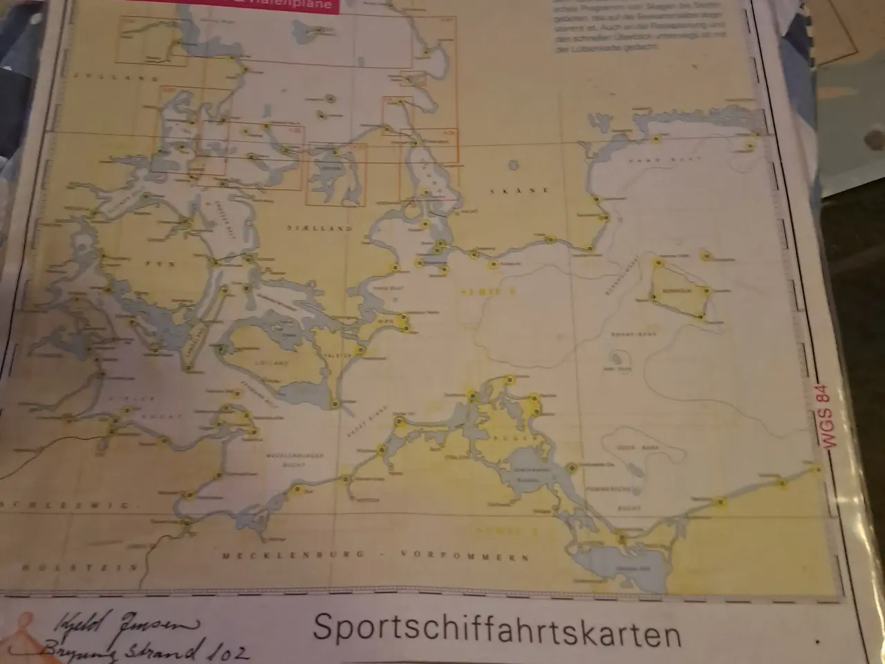 Billede 4 - Søkort danske, tysk og svensk farvande