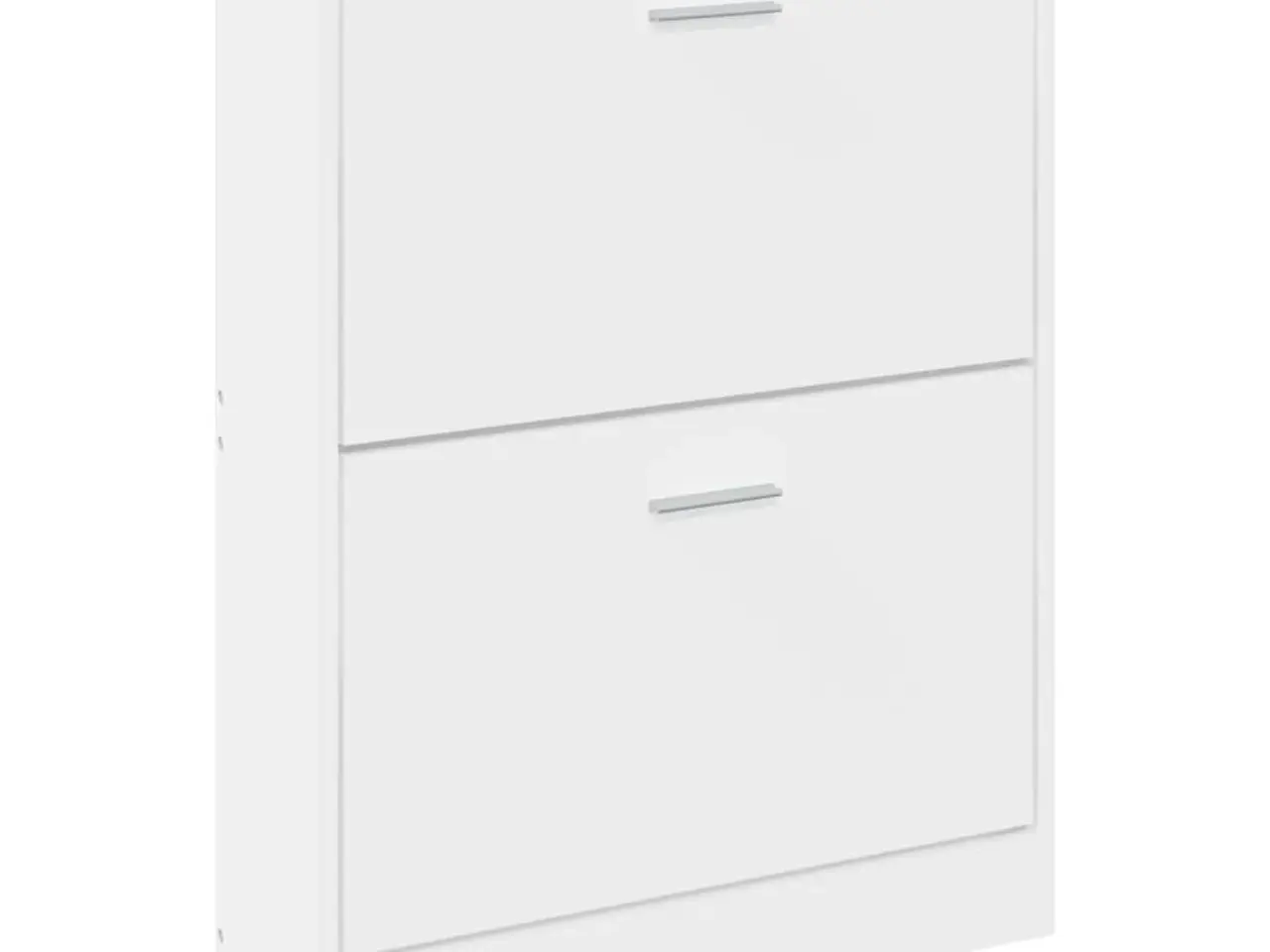 Billede 4 - Skoskab - hvid, 59 × 17 × 81 cm, konstrueret træ