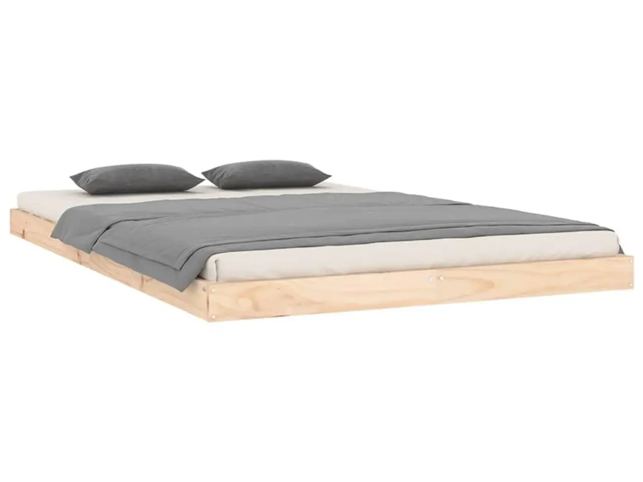 Billede 3 - Sengeramme 120 x 200 cm i massivt fyrretræ
