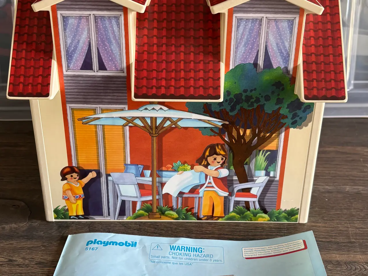 Billede 1 - PLAYMOBIL 5167 transportabelt dukkehus