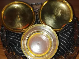 3 lysholdere med spyd