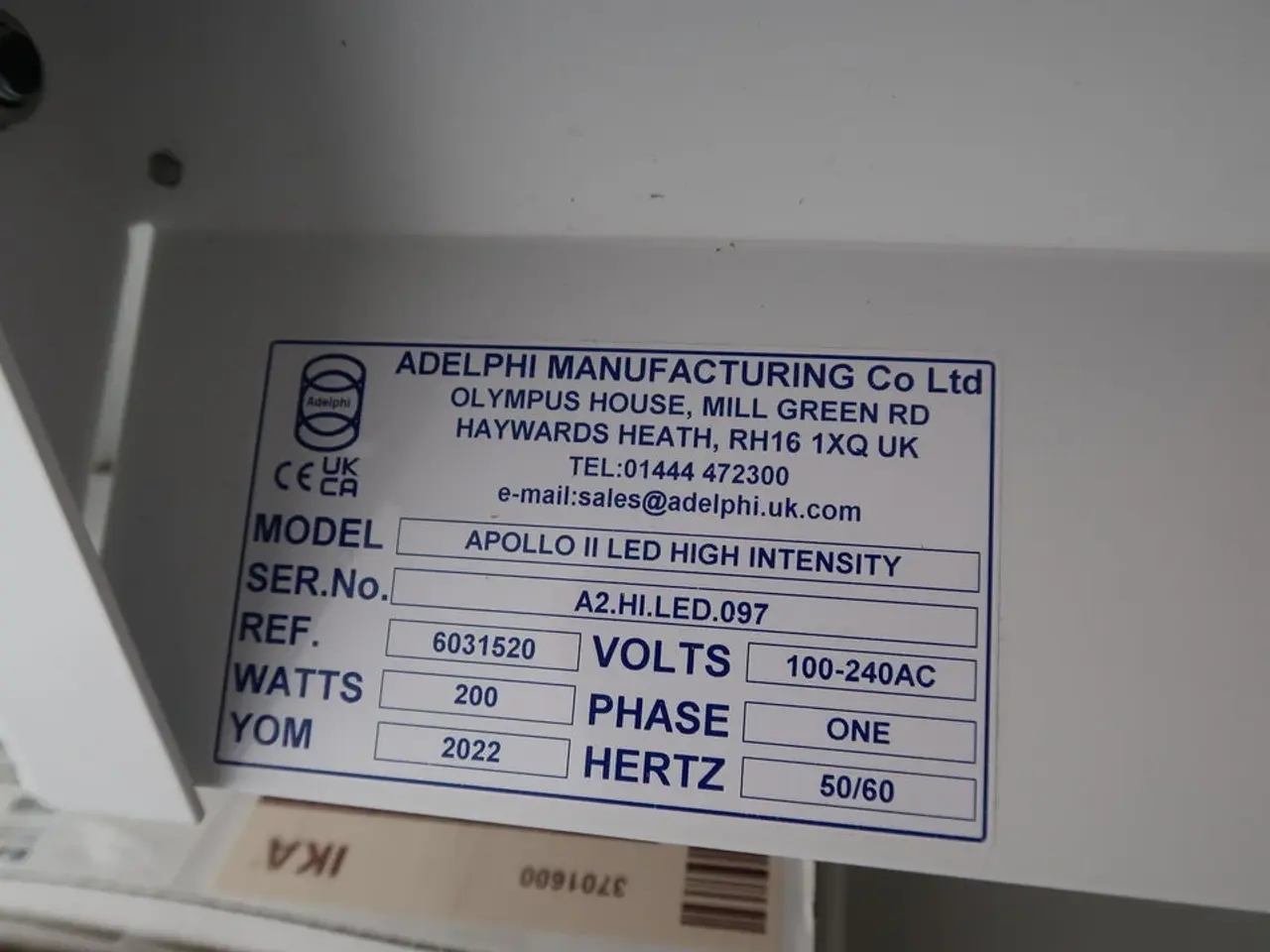 Billede 4 - High Intensity Liquid Viever LED ADELPHI Apollo II