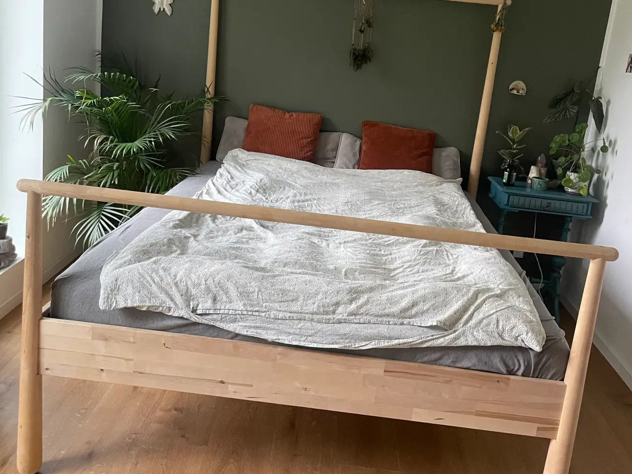 Billede 1 - Dobbeltseng i træ GJÖRA IKEA