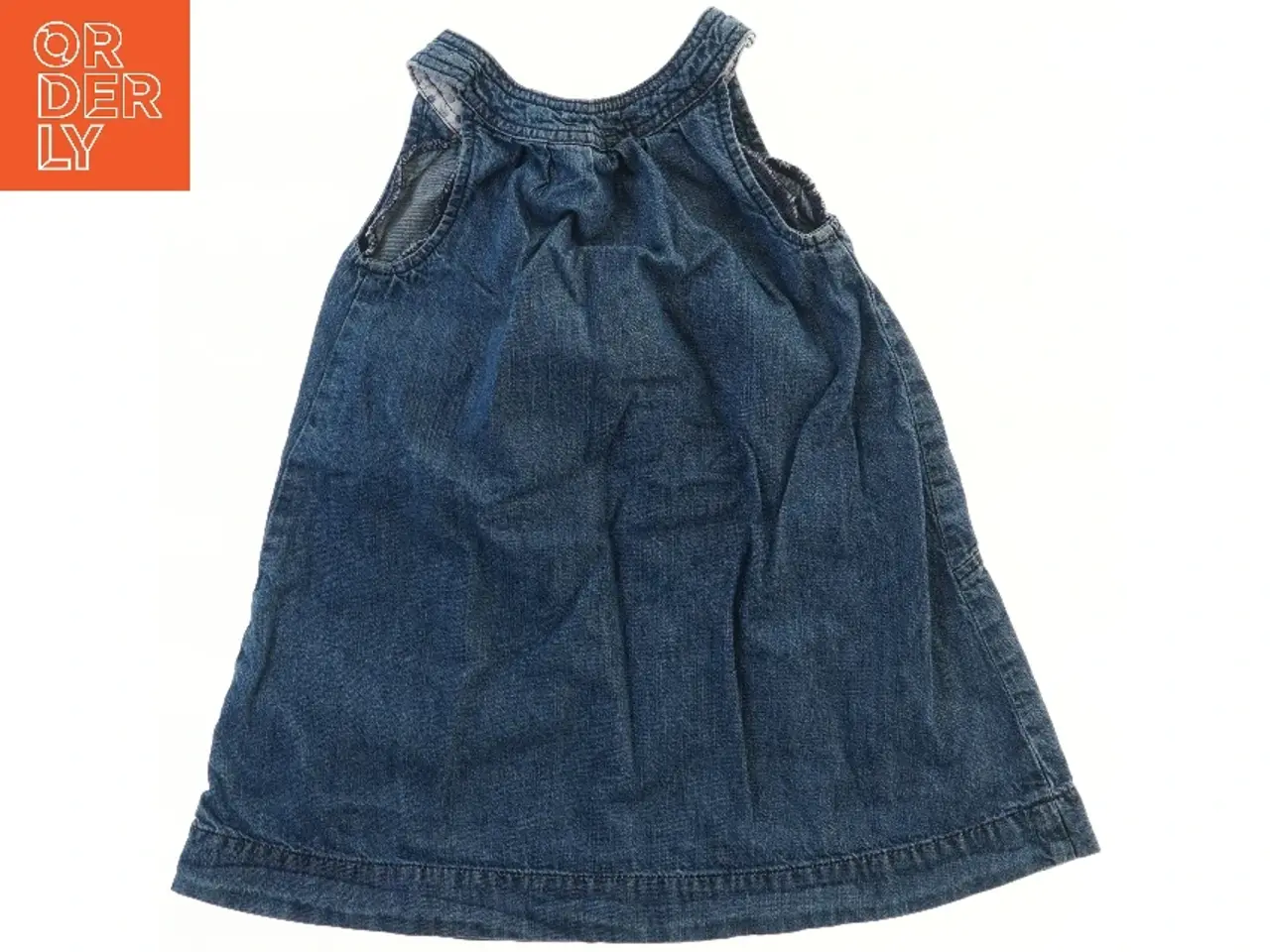Billede 2 - Denim kjole med knapper fra George (str. 104)