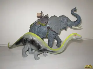 Dinosaurus +Elefant