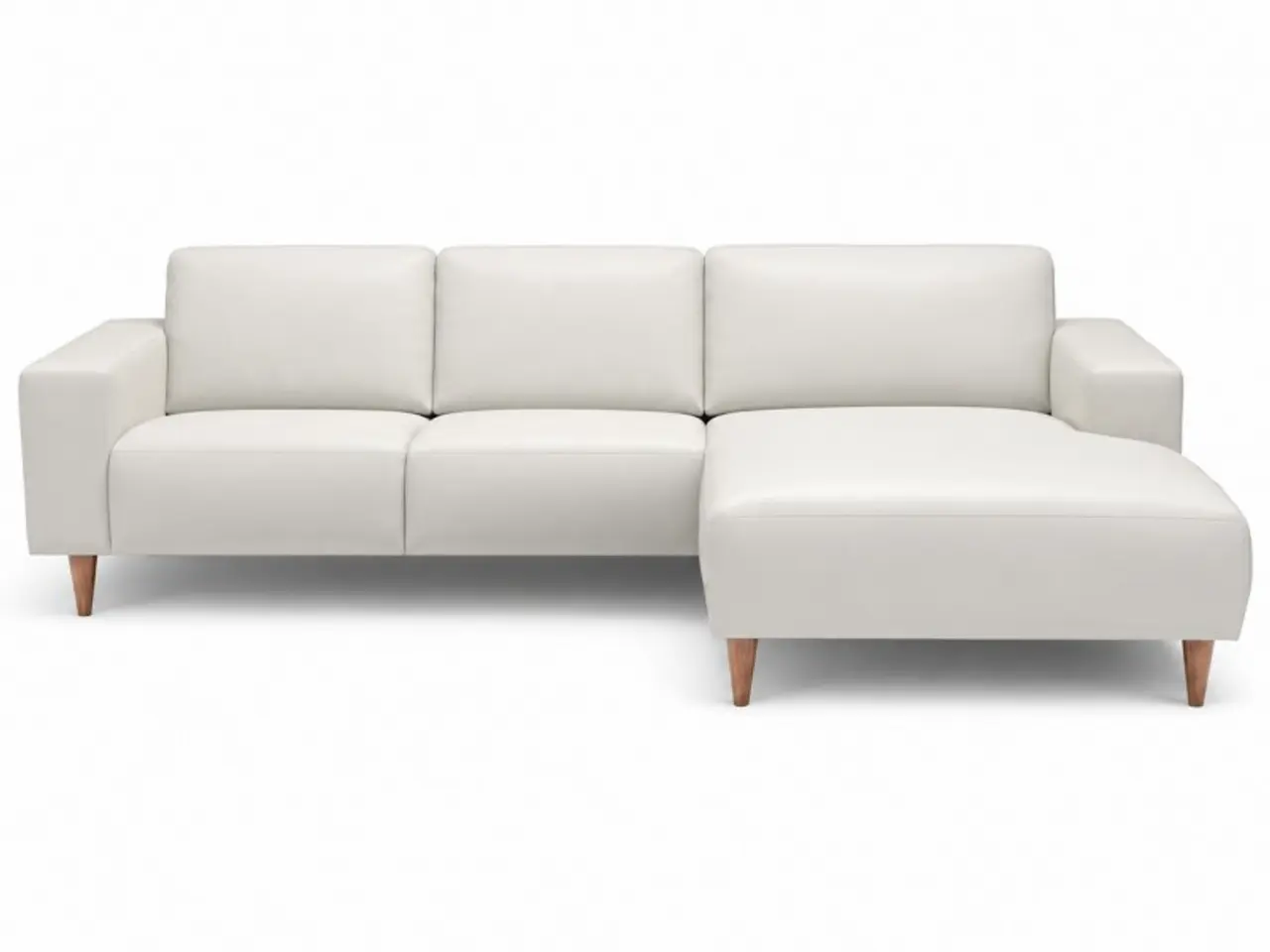 Billede 3 - Hjort Knudsen Copenhagen læder chaiselongsofa højrevendt