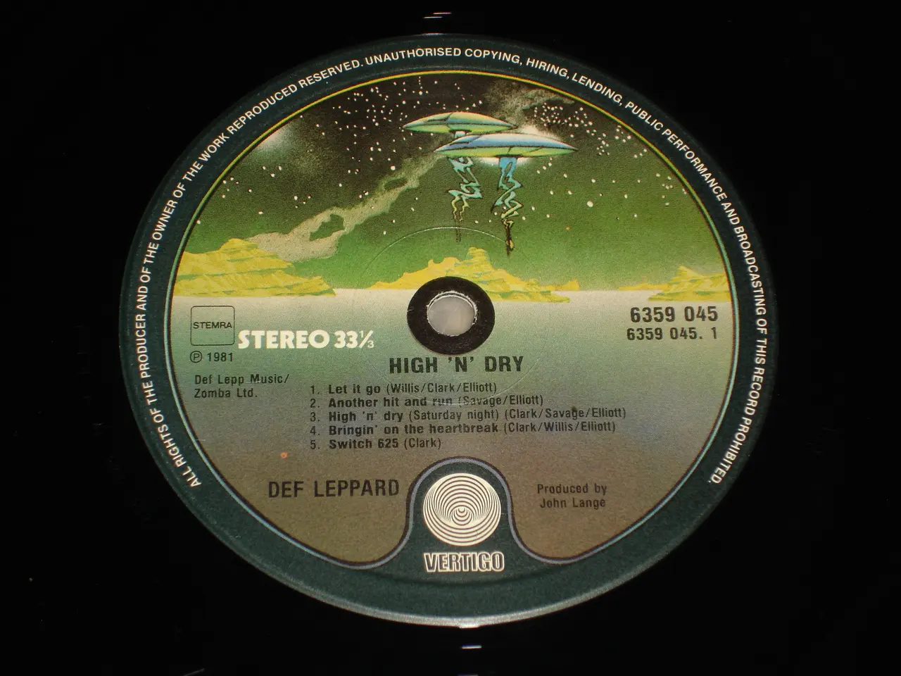 Billede 5 - (Sender gerne) Def Leppard – High 'N' Dry