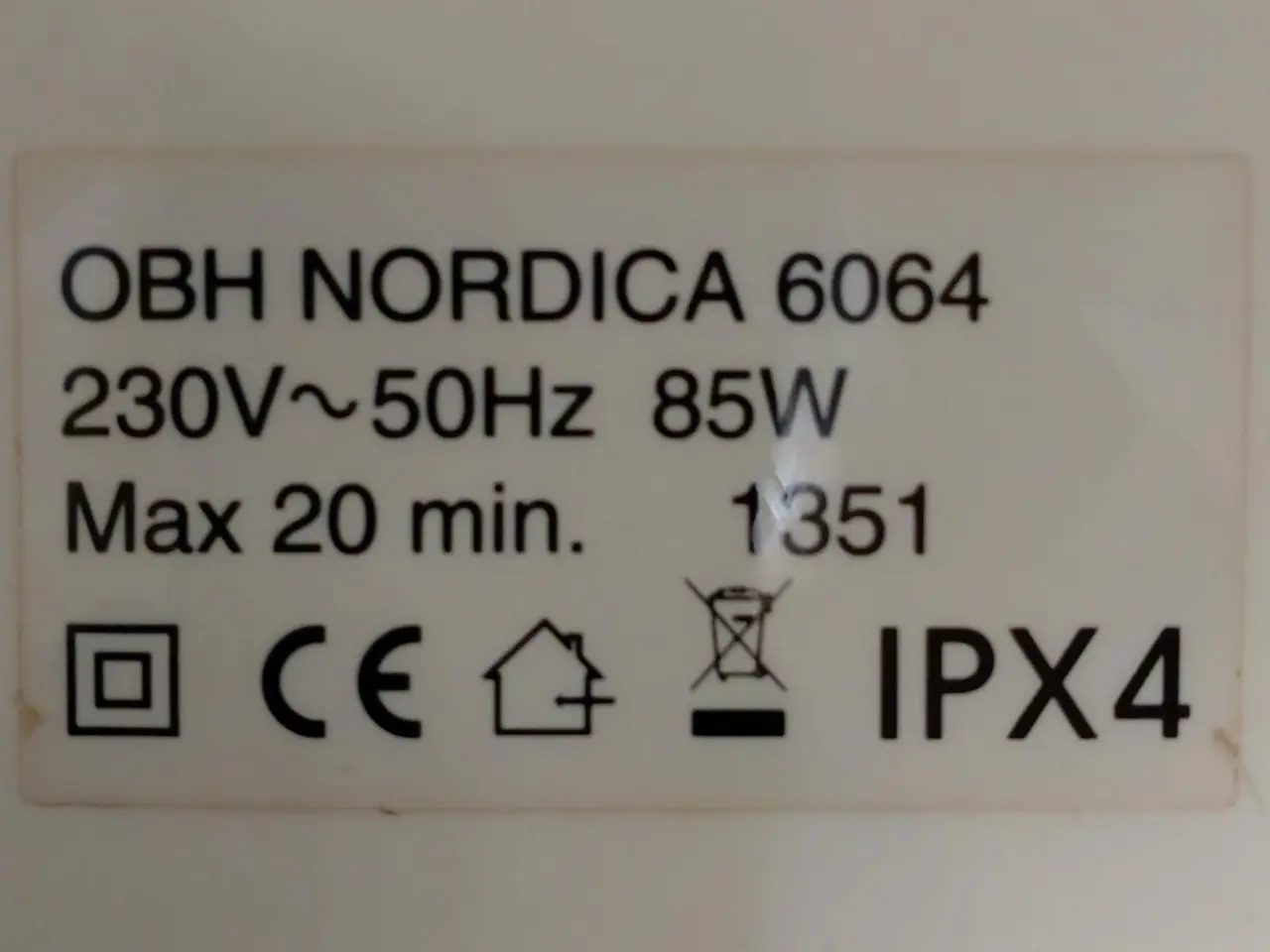 Billede 4 - OBH Nordica 6064 fodspa med massage