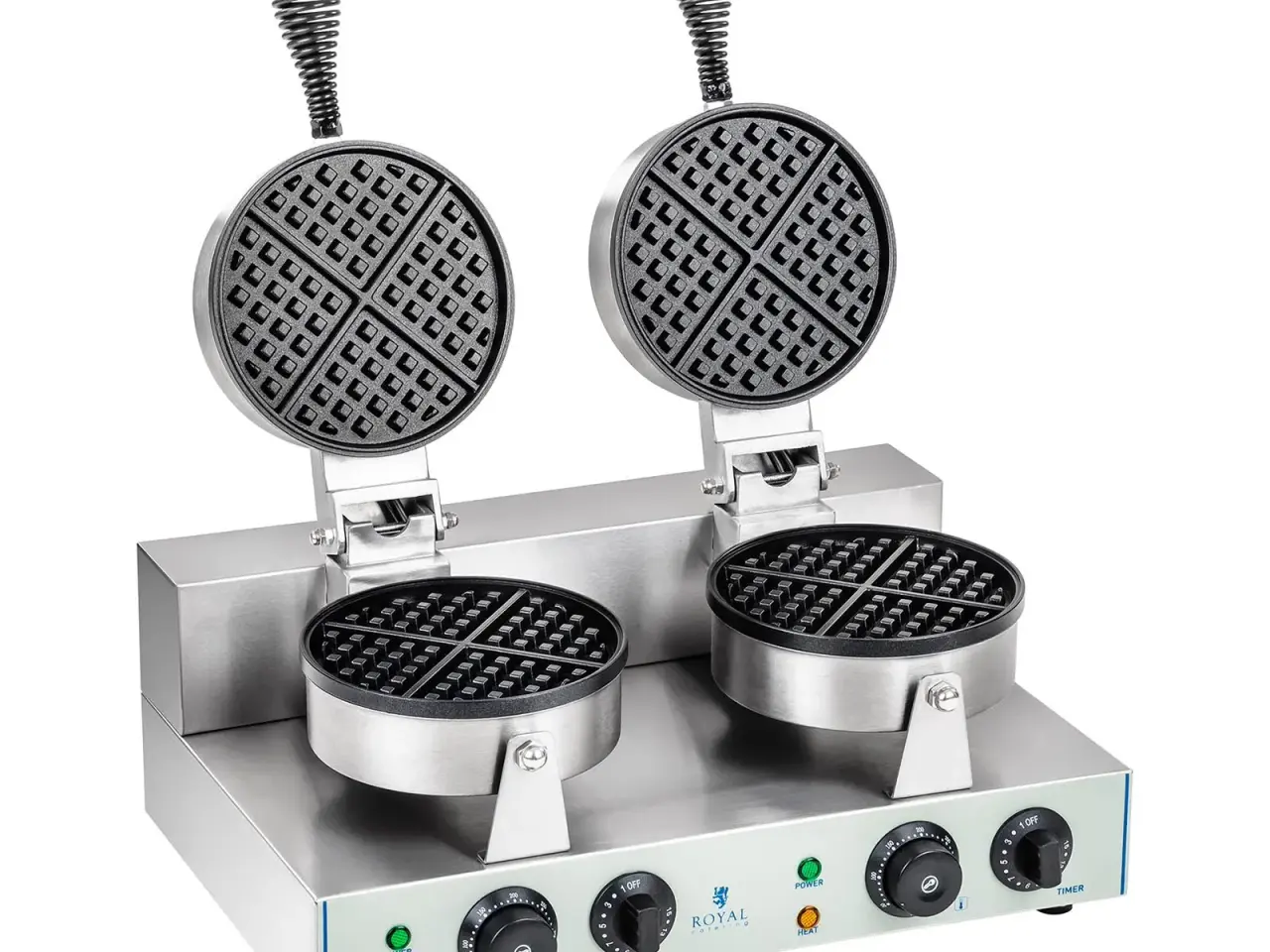 Billede 3 - Dobbelt Vaffeljern – Rundt – 2,6 kW