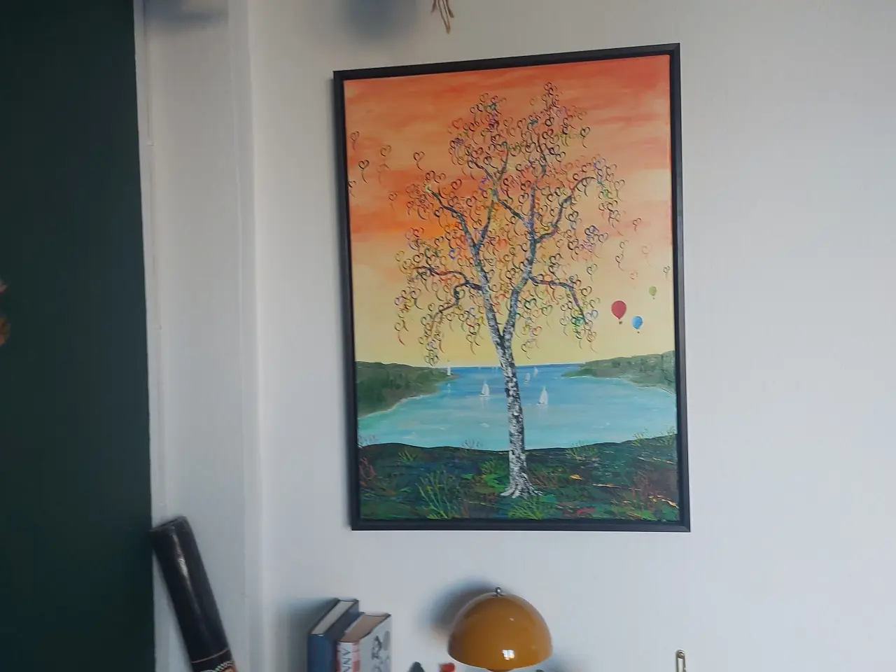 Billede 1 - Flot akrylmaleri af Jannie kloster, Religiøs/Spiri