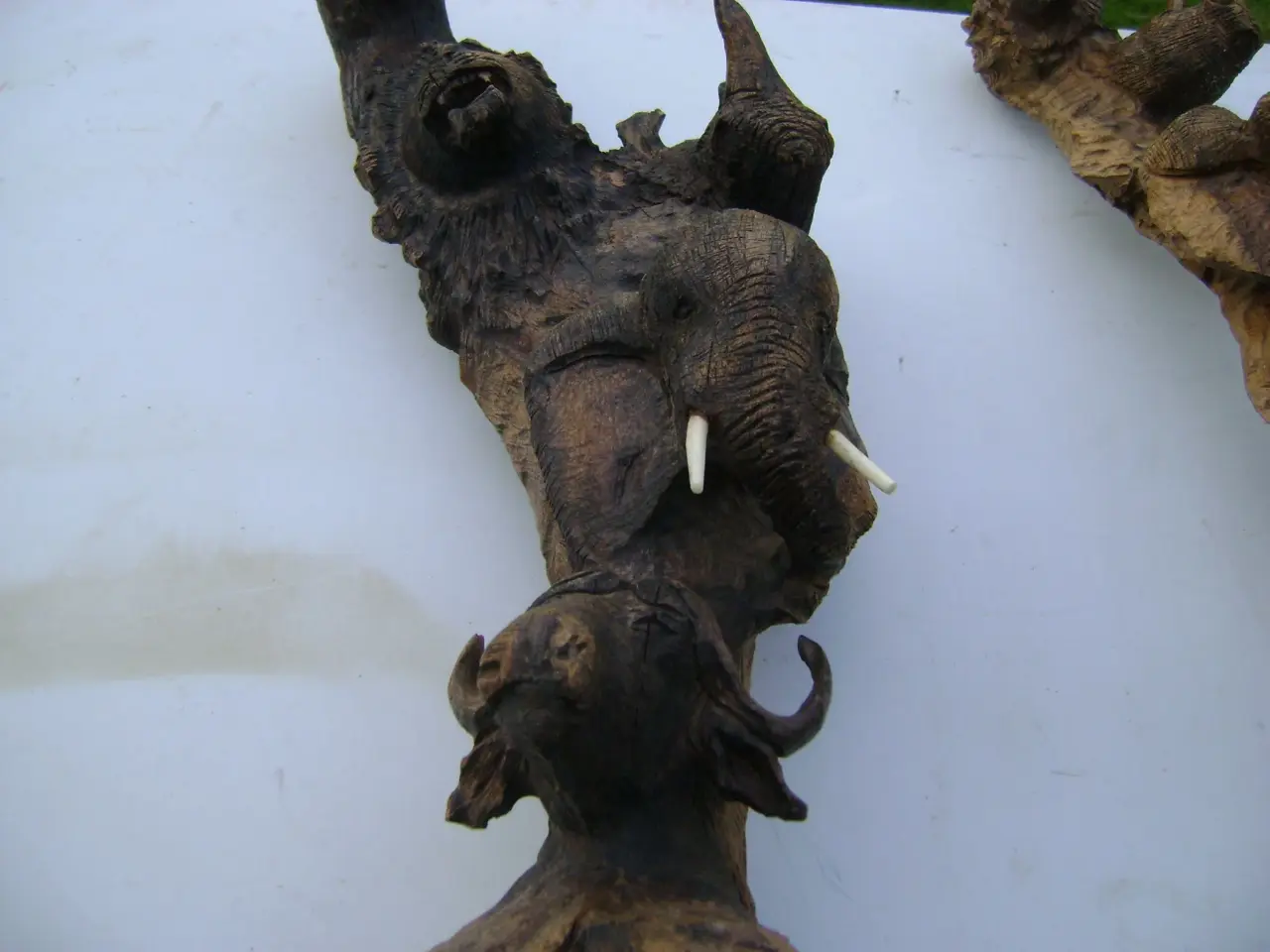Billede 2 - Retro Træfigurer Fra Botswana 