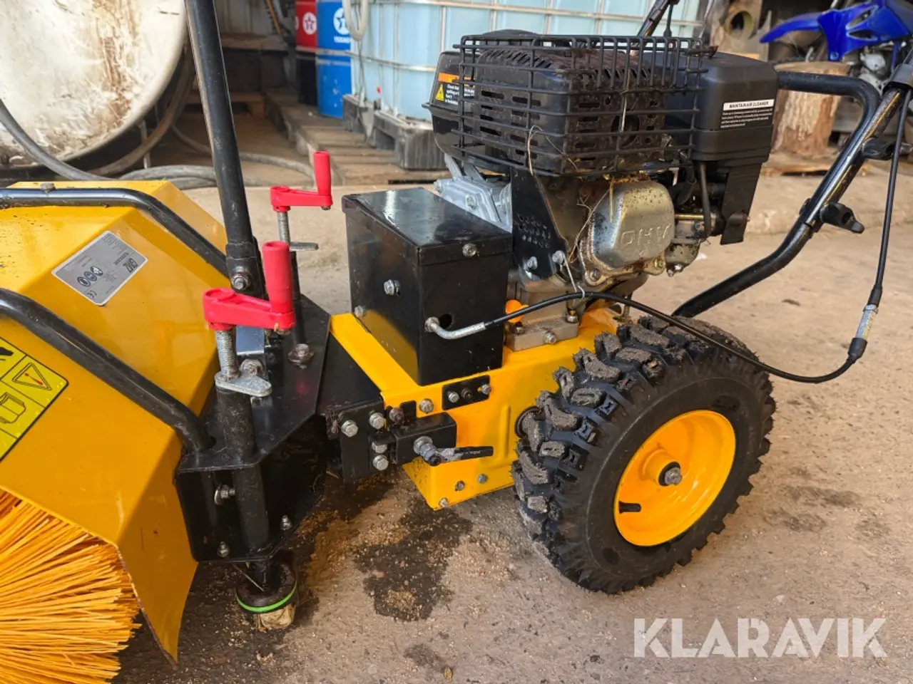 Billede 12 - Fejemaskine GMZ Loncin motor 4 takt.