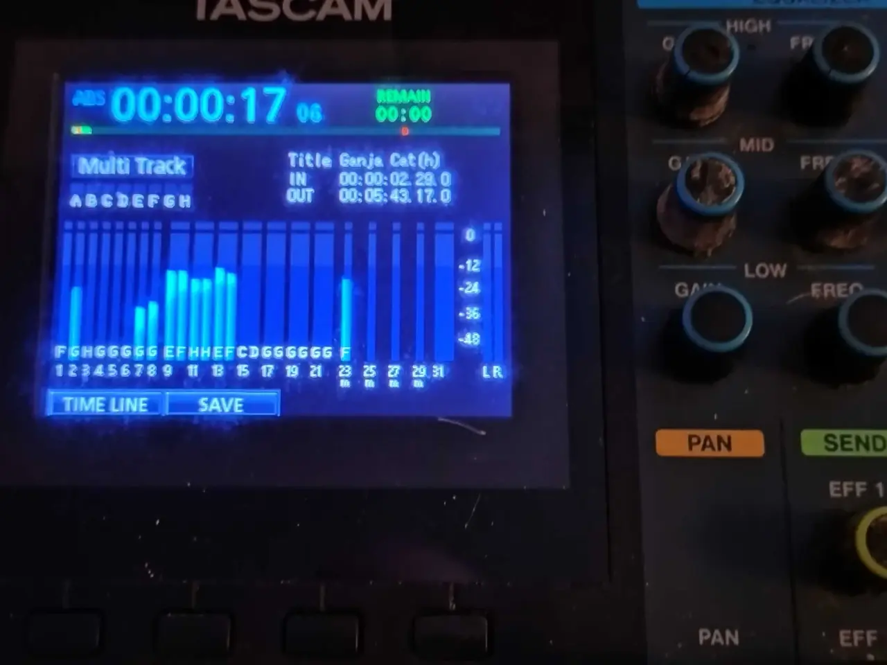 Billede 4 - mikser digital fra Tascam harddiskoptager